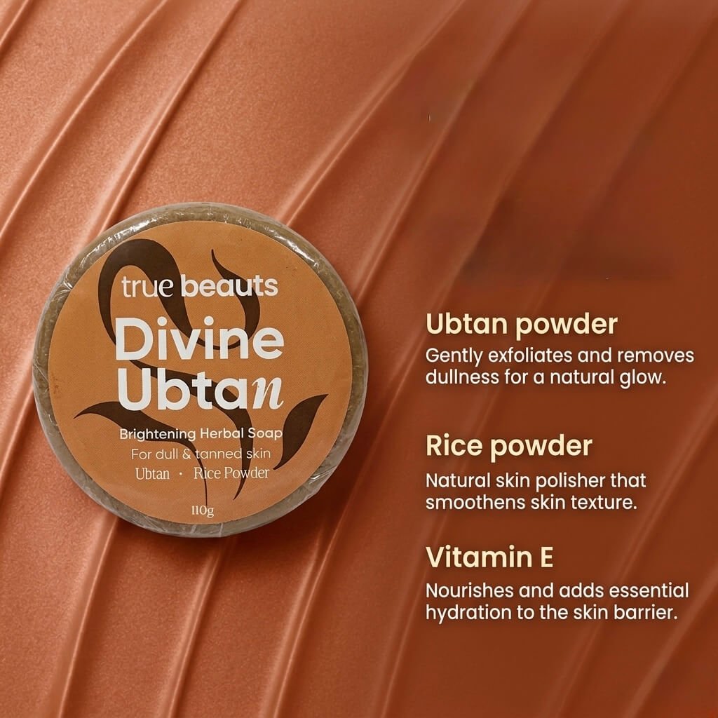 Divine Ubtan – Tan Removal & Skin Brightening Soap - Image 6