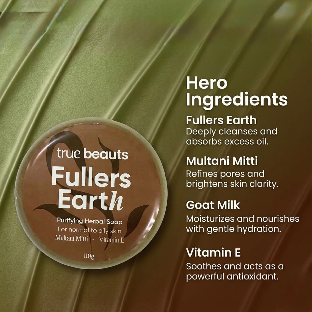 Fuller’s Earth Soap - Oil Control Multani Mitti Goat Milk Soap - Image 4