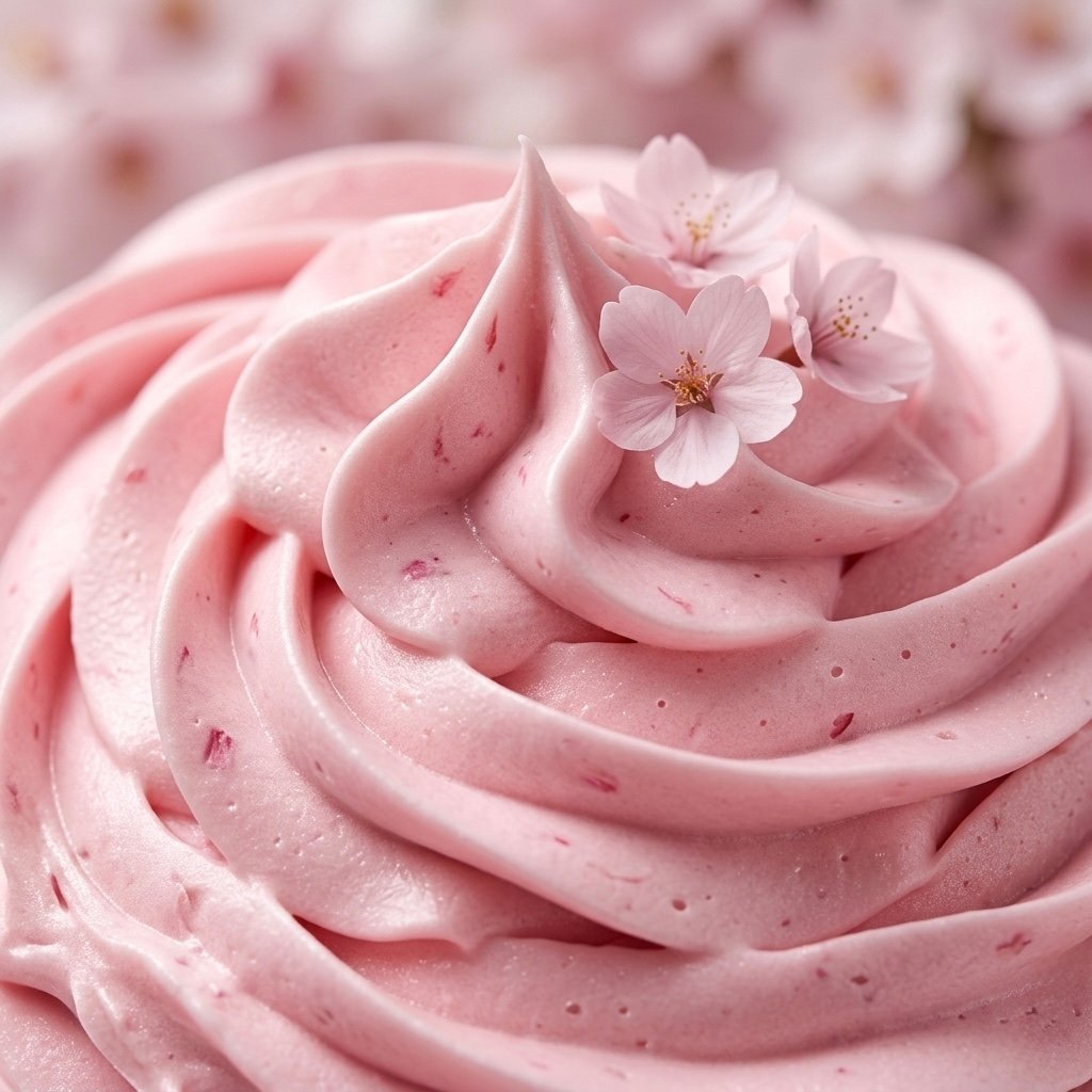 Cherry Blossom - Brightening Whipped soap with Kojic Acid & Allantoin - Image 3