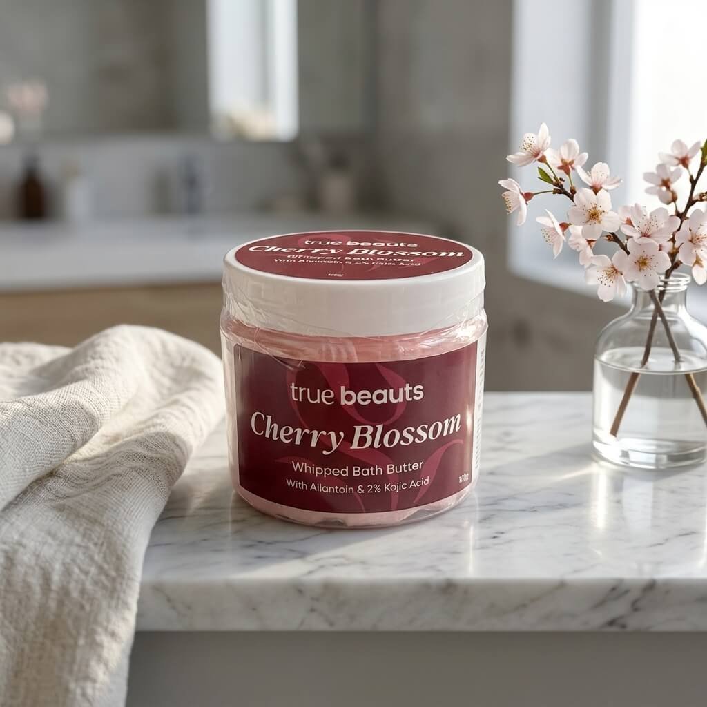 Cherry Blossom - Brightening Whipped soap with Kojic Acid & Allantoin - Image 4