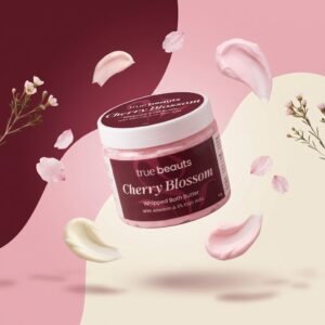 Cherry Blossom - Brightening Whipped soap with Kojic Acid & Allantoin