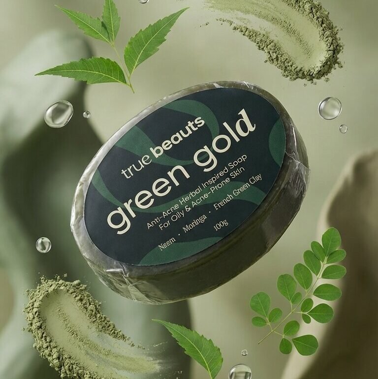 Green Gold - Purifying Neem Moringa French Green Clay Soap