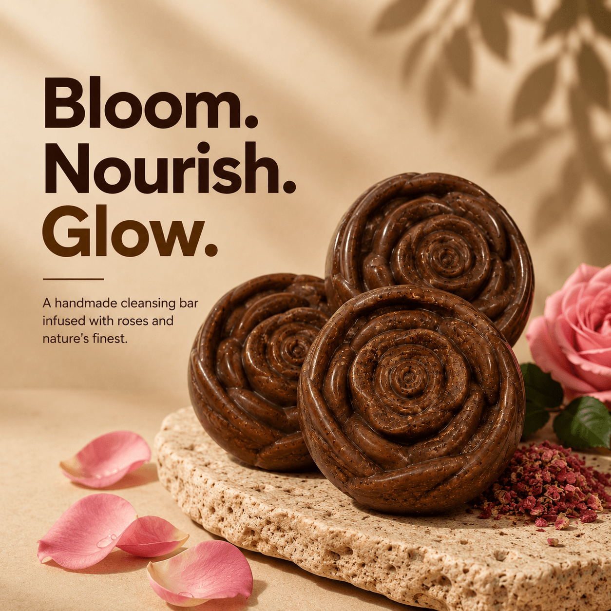 flora rose soap