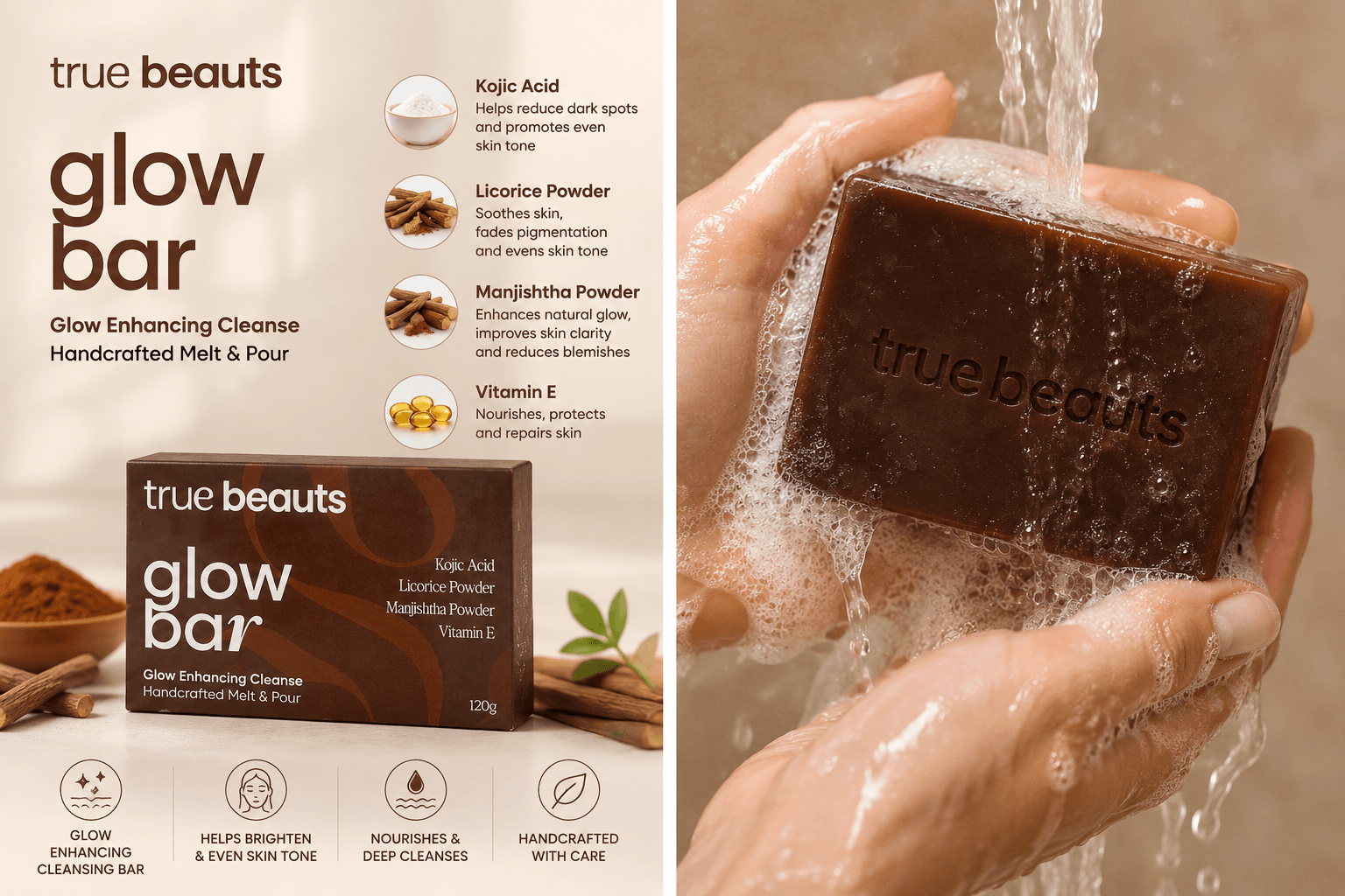 glow bar kojic acid soap