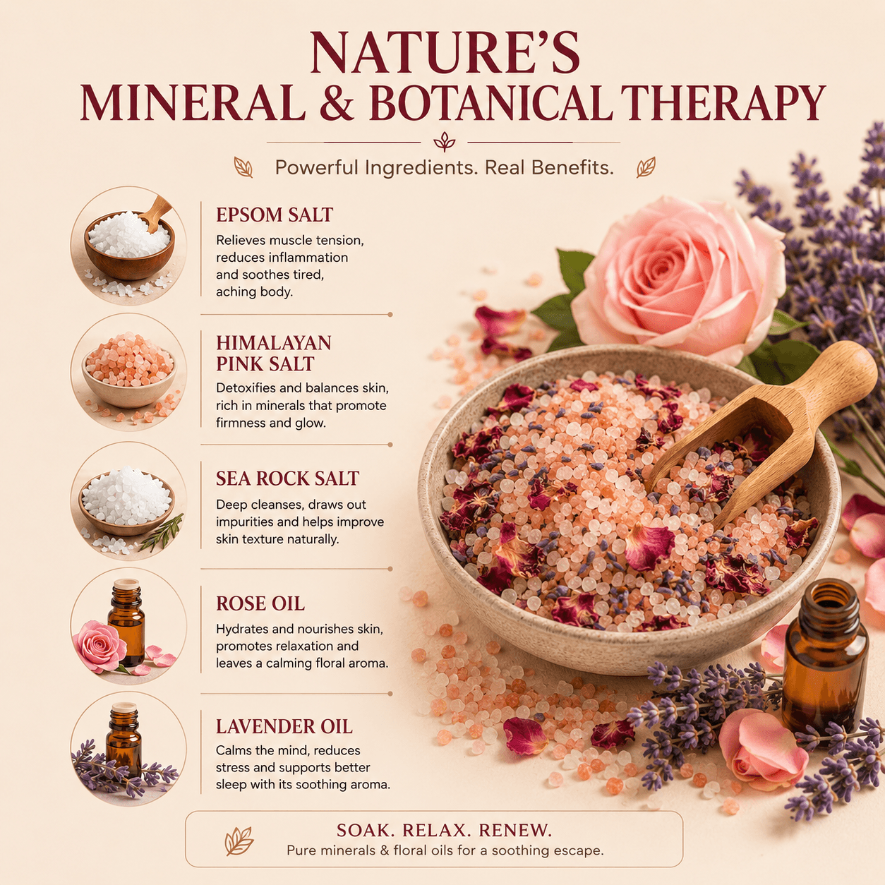 bath salt benefits